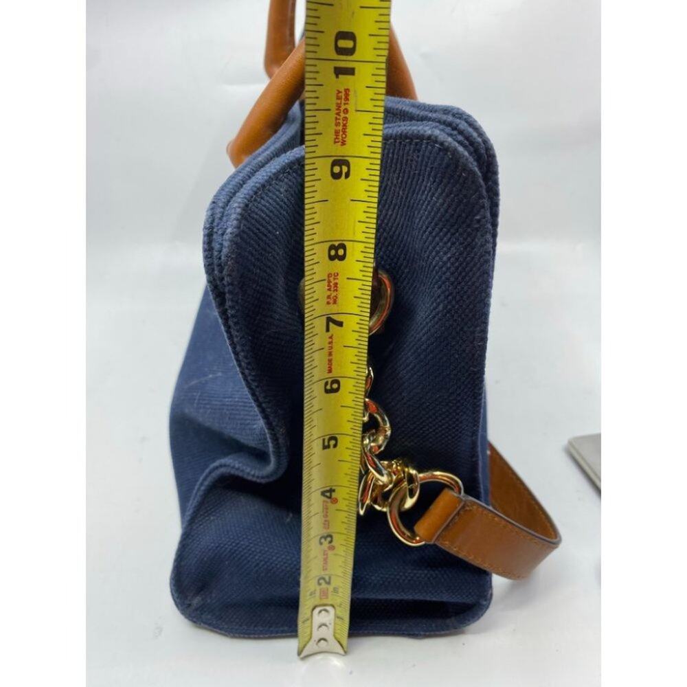 MICHAEL KORS Blue Inter Woven Canvas Shoulder Bag - Picture 5 of 16